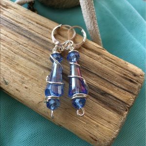 Mermaid Glass Earrings